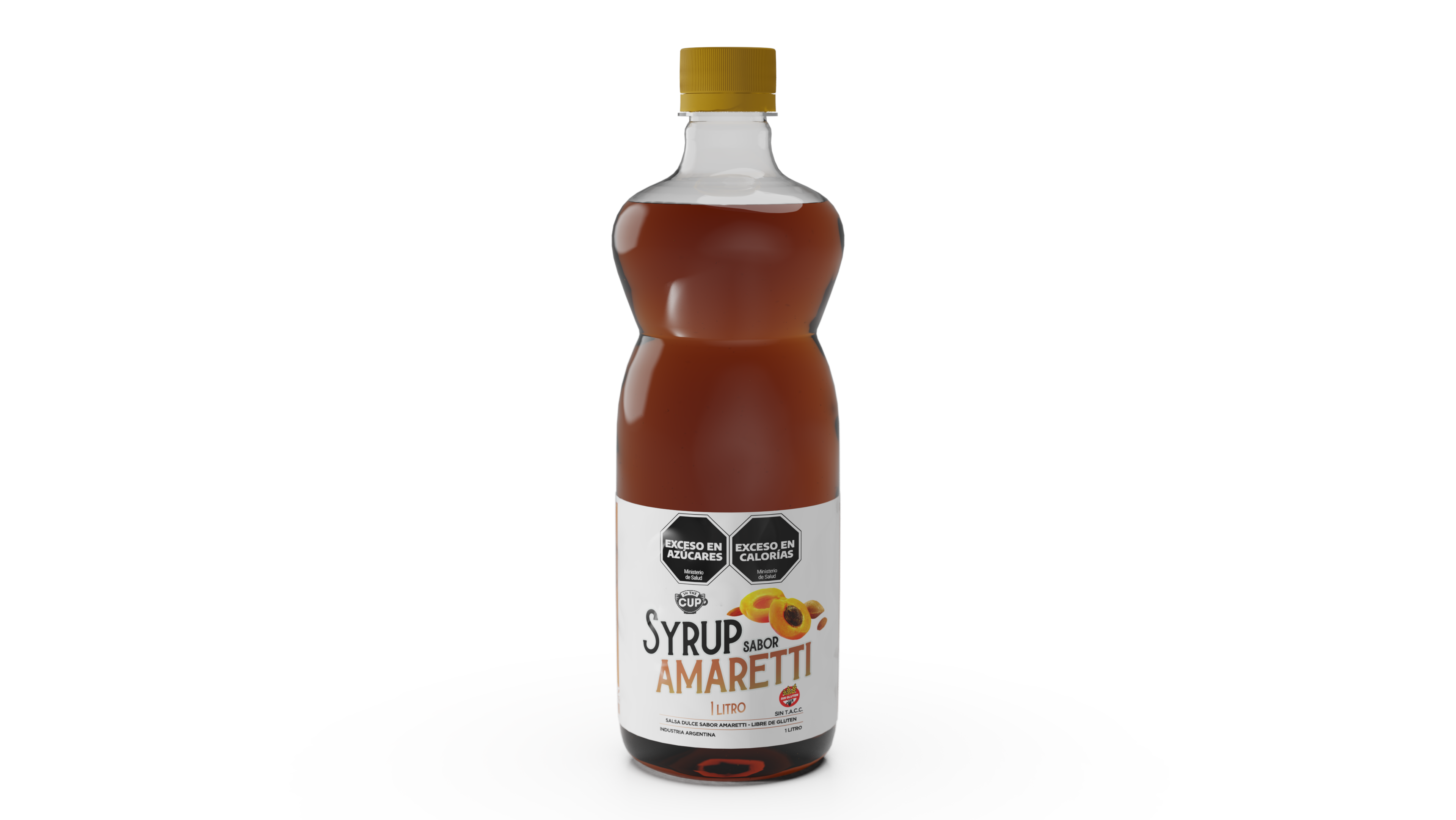 Syrup Amaretto In The Cup